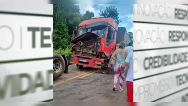 Acidente com carreta causa caos na PA-475 em Moju mais uma vez