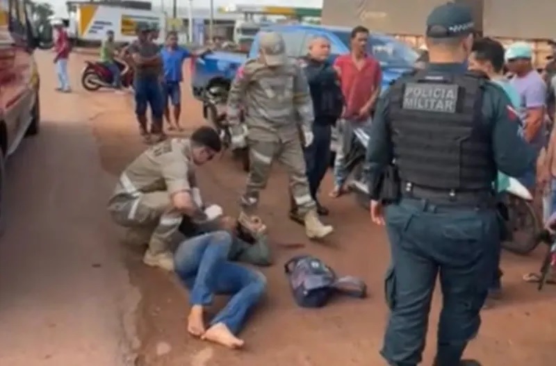 Colisão na PA-150 deixa mulher ferida, em Tailândia