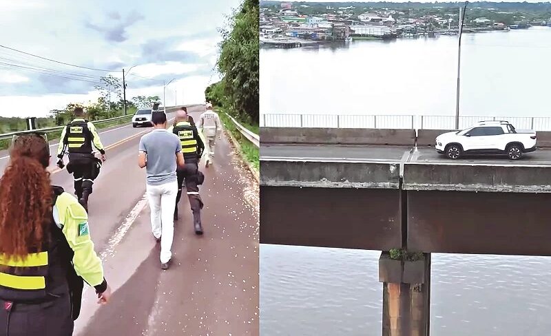 Risco estrutural em ponte sobre o Rio Moju não passou de manipulação digital feita por Inteligência Artificial (IA), concluiu vistoria