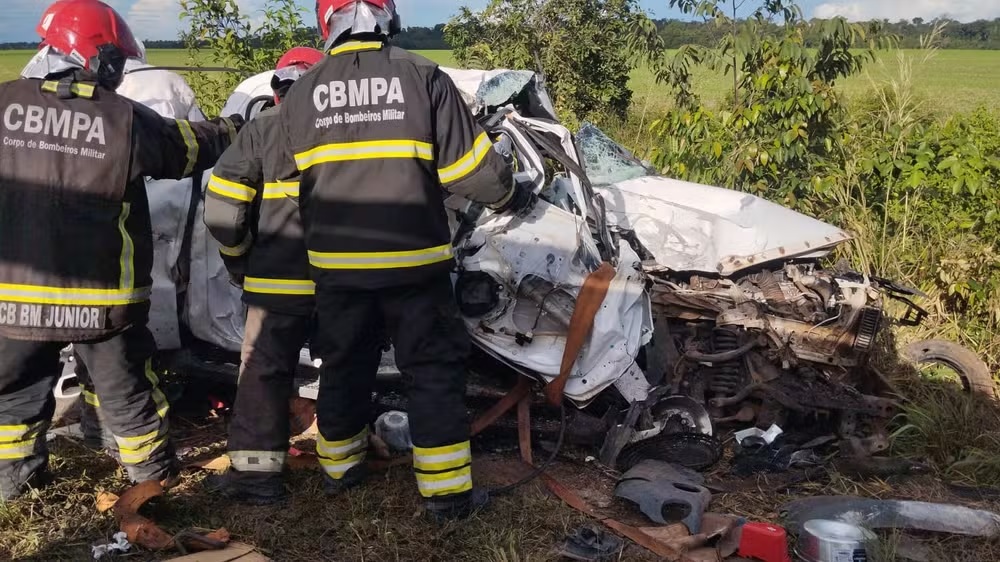 Colisão entre veículos deixa um morto e feridos na PA-150, em Tailândia; Em nota concessionária antecipa cronograma de recuperação da rodovia