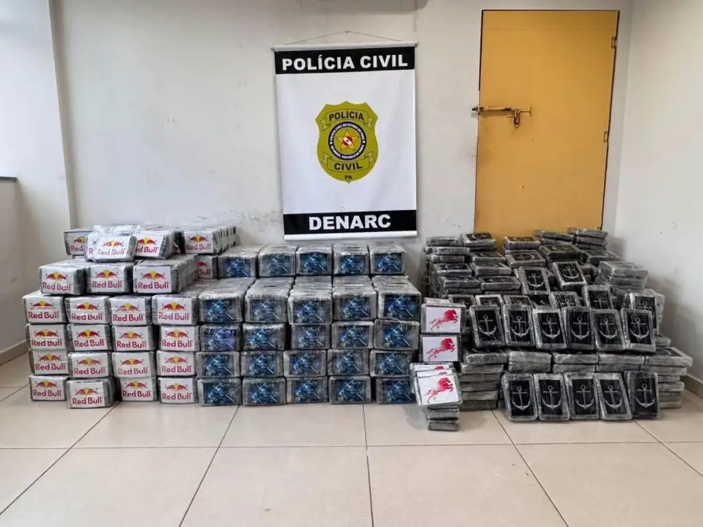 DENARC apreende em Tailândia (PA) 1,36 tonelada de cocaína em carga de milho na zona rural