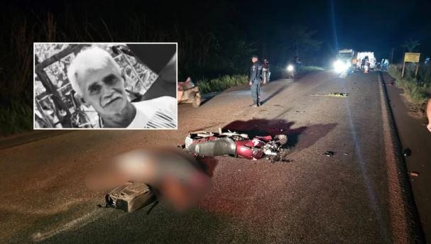 Colisão de motos em São Geraldo do Araguaia provoca morte de um homem